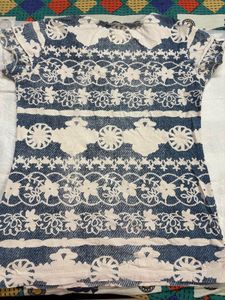 Monte Carlo Embellished Cotton Top