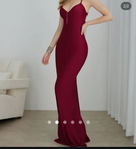 Burgundy Bodycon Dress