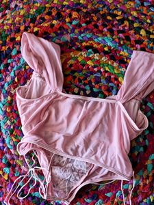 URBANIC baby Pink Corset Top