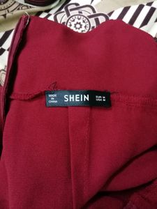 SHEIN Maroon Jumpsuit For Women