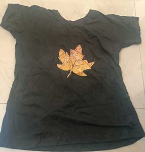Casual Black T-shirt