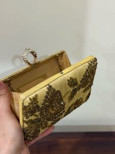 Embroidered Clutch