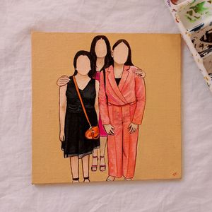 Custom Illustration Portrait Painting
