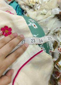 Embroidered frock