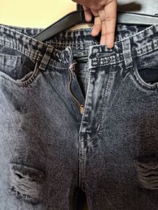 Ripped Denim Jeans