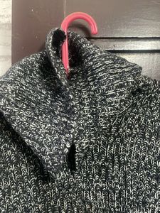 George High Neck Long Woolen Sweater