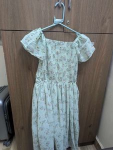 Floral Print Mini Dress