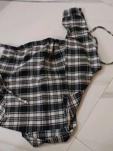 Plaid Crop Top