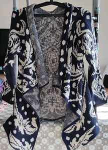 Boho Chic Open Front Cardigan