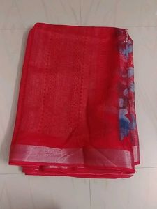 Silk Saree,New With Attached Blouse