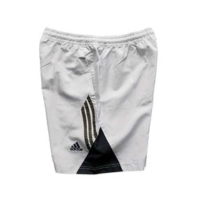 Adidas White Side Striped Shorts