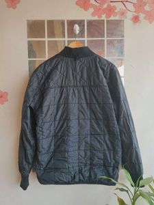 Fila Quilted Black Jacket