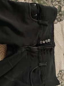Black High Waisted Jeans