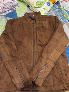 Vintage Suede Patchwork Jacket