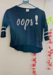 Oops! GraphicCrop  Tee