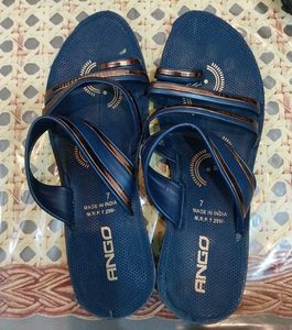 ANGo Blue Women's Flats