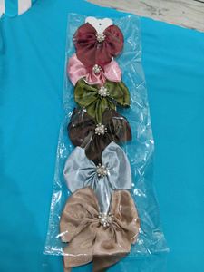 Cute Bow Hair Clips (Set of 6)