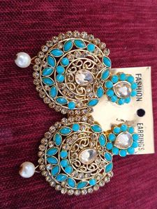 Ethnic Earrings &amp; Tikka Set
