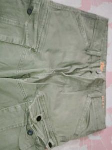 Olive Green Cargo Pants