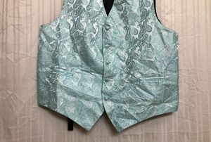 Q Brand Blue Printed Waistcoat