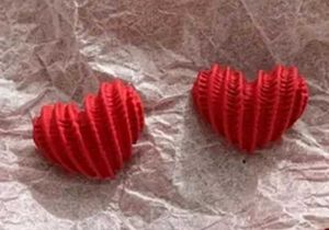 Red Heart Earrings