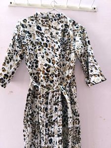 A Cheetah Type Printed Kurti , Which Used Only Onc