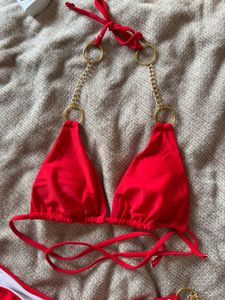 Urbanic Red Thong Bikini
