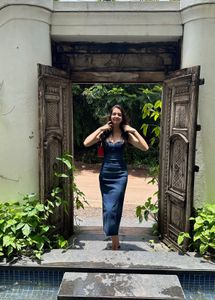 Denim Midi Dress