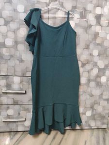 Green Stretchable Dress