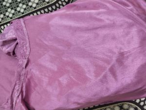 Pink Lace Midi Dress