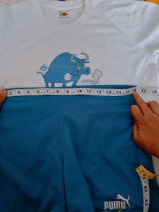 Puma Shorts &amp; Graphic Tee Set