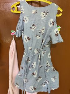 Floral Print Mini Dress