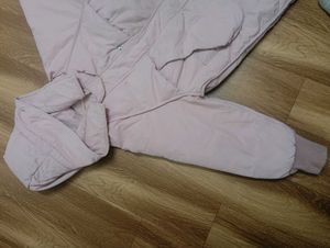 Cute Pink Hooded Puffer Jacket