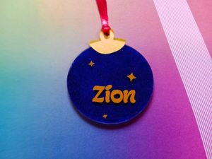 Personalized Christmas Tree Ornament