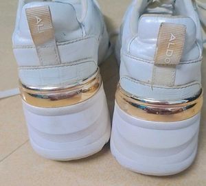 ALDO White Sneakers - Size ?