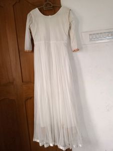 Women Net Anarkali Gown