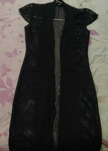 Black Classic Overcoat For Layering