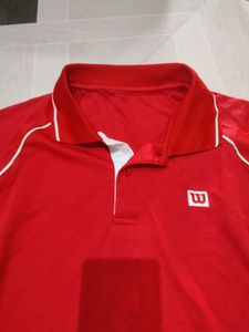 Combo Of 2 Wilson Red Polo T-Shirt 34-38
