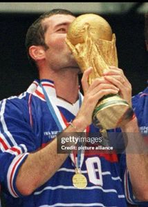 Zidane 1998 World cup winner football jersey set