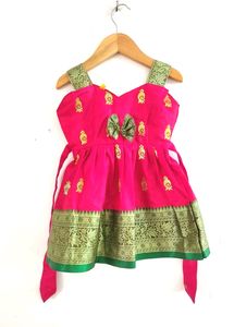 Red Ethnic Dress ( Girls)