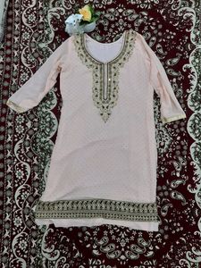 Pink Sharara Suit
