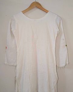 Floral Chikankari Kurta Set