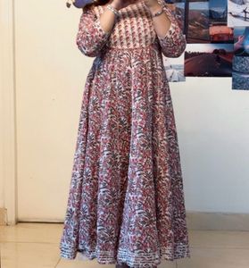 Floral Print Maxi Dress