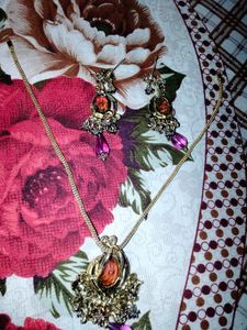 Long Eyering Jwellery Set