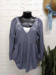 American Fitter Boho Lace Top