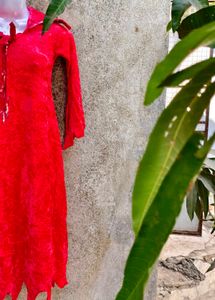 2.23.1 CUTE RED VELVET DRESS