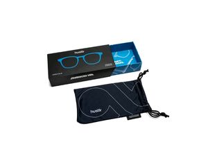 Ocean Blue Full Rim Wayfarer Lenskart HUSTLR Frame