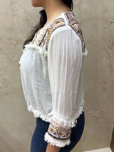 Embroidered Boho Jacket