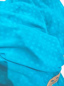 Saree Greenish Blue