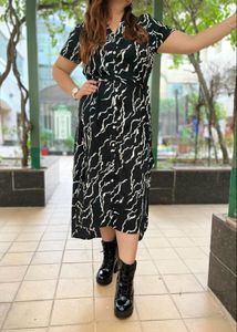For Neetu Kaur Imported High'low Front Open Dress